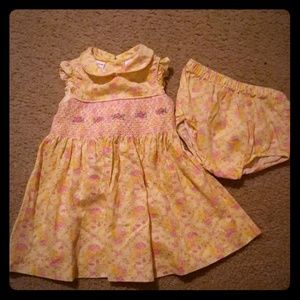 Laura Ashley Smocked Dress w/ Bloomers